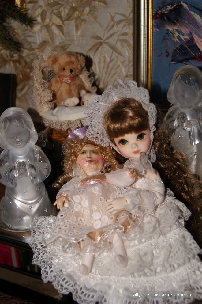 Кукла Арра, Белая тиара от Dollmore (фото 5)