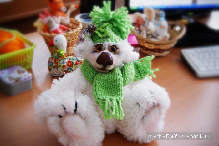 Мишка тедди шоколадный нос (фото 2)