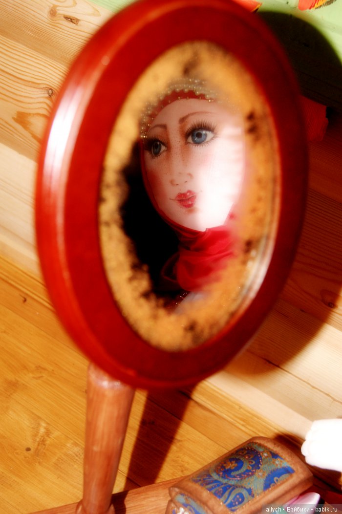 Композиция "Дуняша". Кукла из ткани (фото 3)