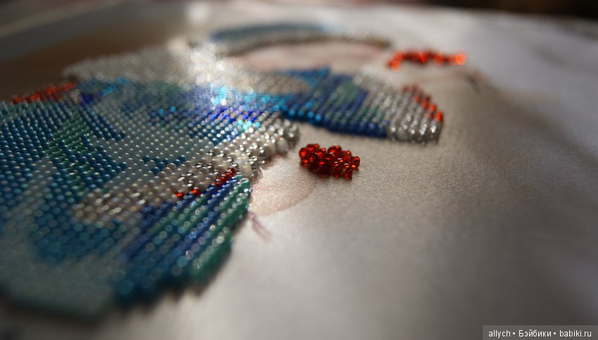 Вышивка бисером, лентами. Трапунто (фото 3)