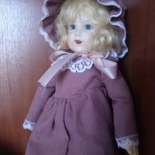 реплика антикварной французской  куклы Блюэт.