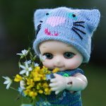 Дачные занятия Ванечки (1): цветы (Nappy Choo Soom)