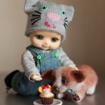 Лис - попрошайка. Nappy Choo Soom, Lati Yellow