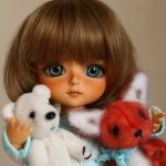 Моя любимица Манюня в новом образе и с новым лисёнком