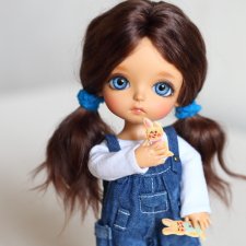 Соня и печеньки или еще одна небольшая фотосессия в честь светлого праздника Пасхи