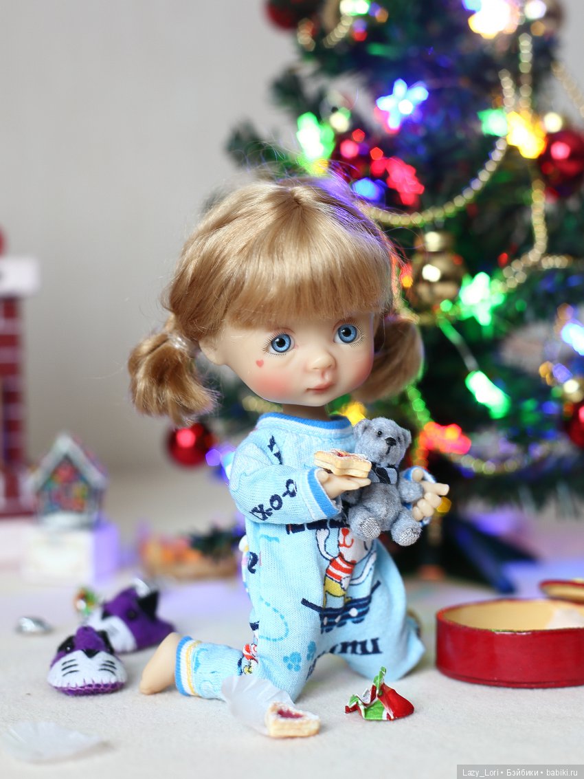 С Новым годом — Куклы Nikki Britt (Никки Бритт): авторские BJD (БЖД) (фото 9)