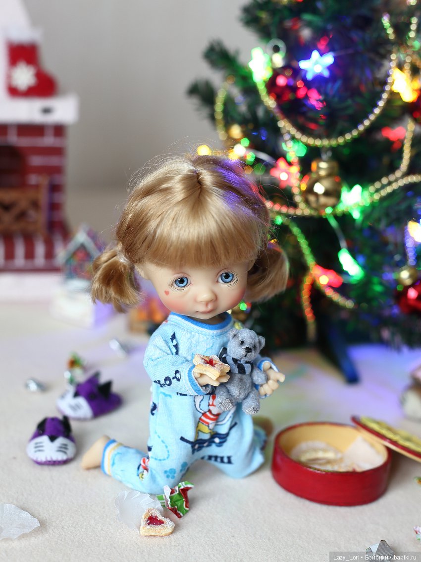 С Новым годом — Куклы Nikki Britt (Никки Бритт): авторские BJD (БЖД) (фото 8)