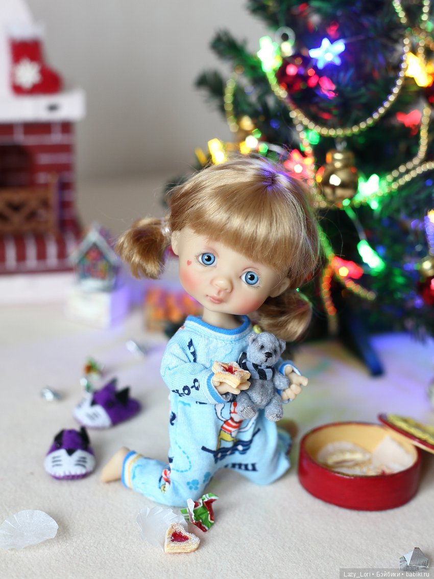 С Новым годом — Куклы Nikki Britt (Никки Бритт): авторские BJD (БЖД) (фото 10)