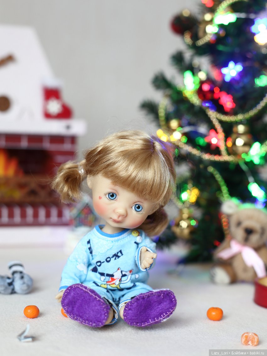С Новым годом — Куклы Nikki Britt (Никки Бритт): авторские BJD (БЖД)