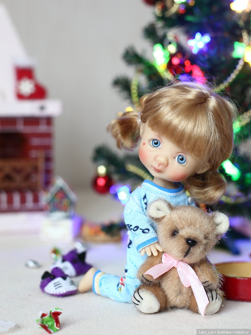 С Новым годом — Куклы Nikki Britt (Никки Бритт): авторские BJD (БЖД)