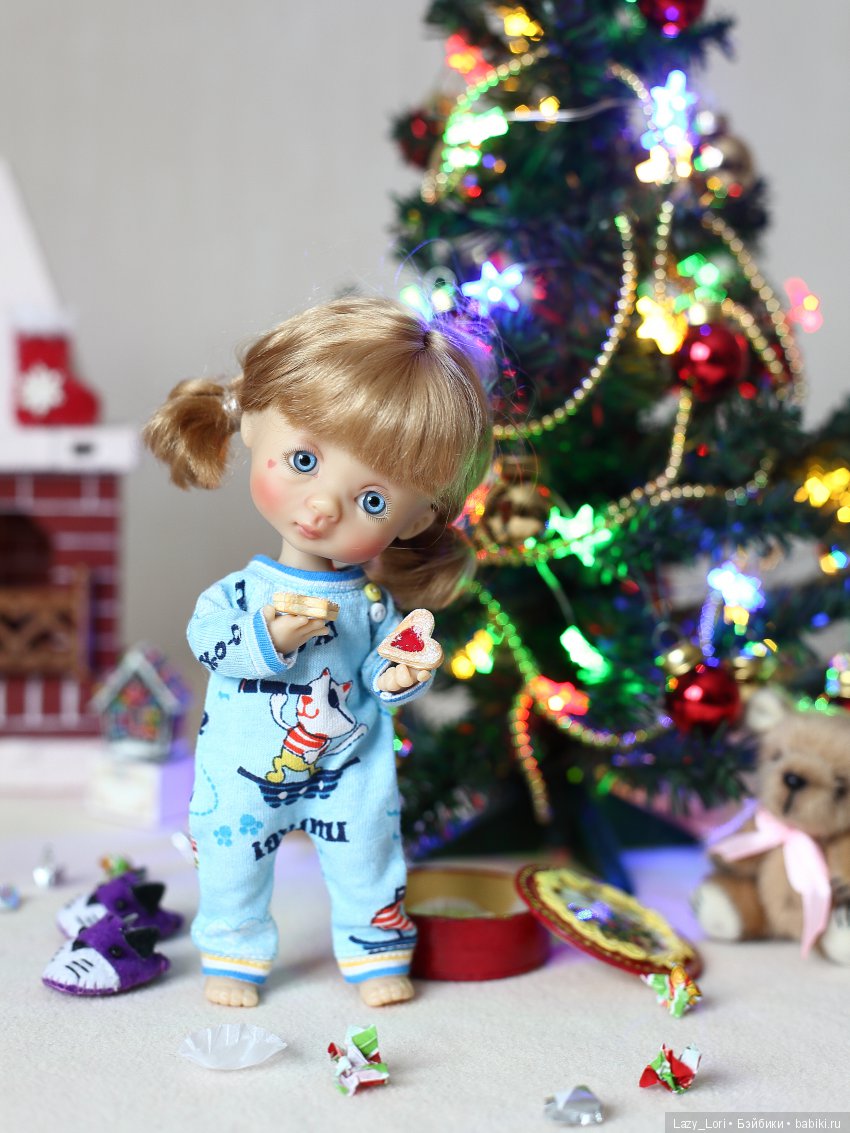 С Новым годом — Куклы Nikki Britt (Никки Бритт): авторские BJD (БЖД) (фото 5)