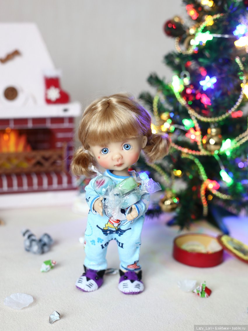 С Новым годом — Куклы Nikki Britt (Никки Бритт): авторские BJD (БЖД) (фото 2)