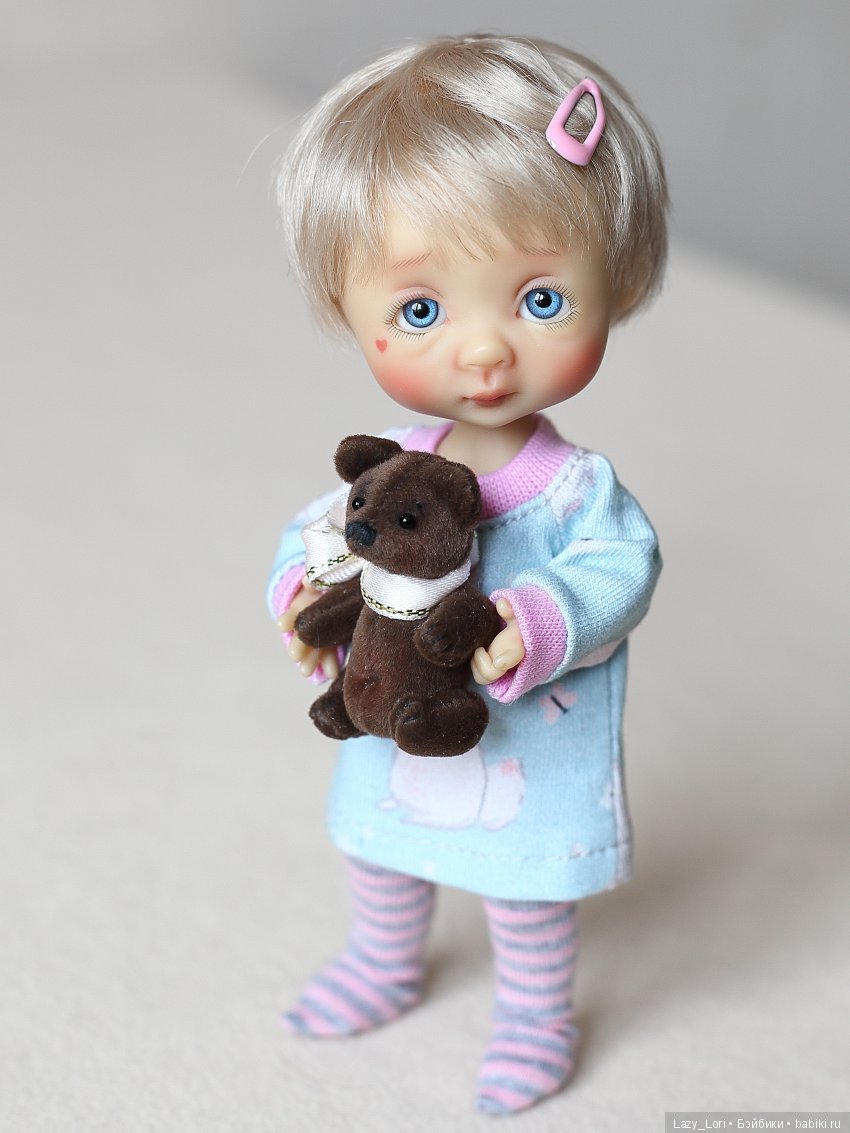 Мишка для Аришки — Куклы Nikki Britt (Никки Бритт): авторские BJD (БЖД)