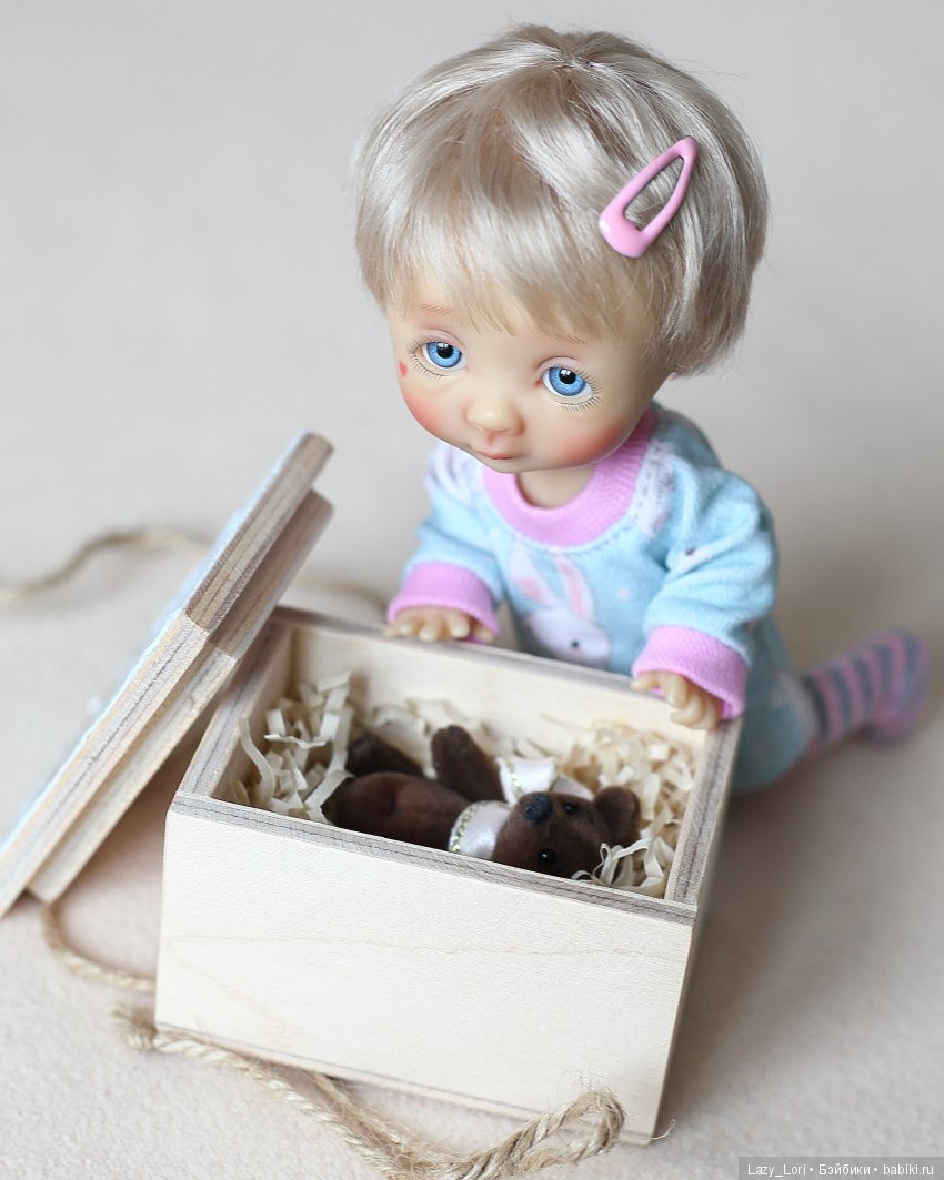 Мишка для Аришки — Куклы Nikki Britt (Никки Бритт): авторские BJD (БЖД) (фото 8)