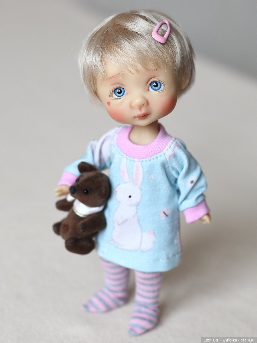 Мишка для Аришки — Куклы Nikki Britt (Никки Бритт): авторские BJD (БЖД)