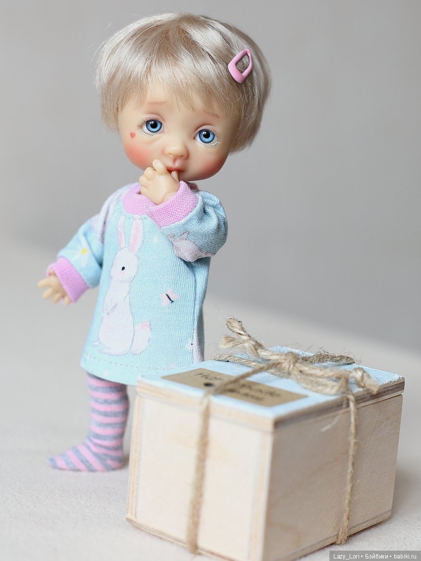 Мишка для Аришки — Куклы Nikki Britt (Никки Бритт): авторские BJD (БЖД)