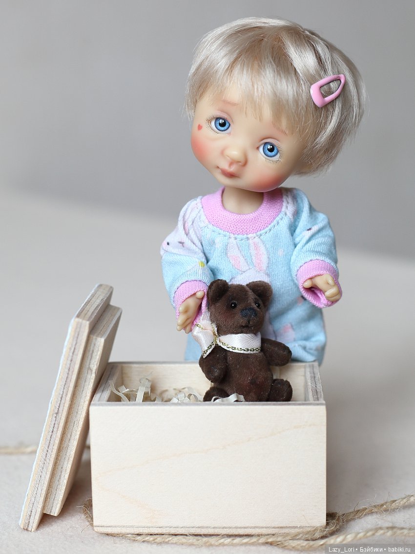 Мишка для Аришки — Куклы Nikki Britt (Никки Бритт): авторские BJD (БЖД) (фото 10)