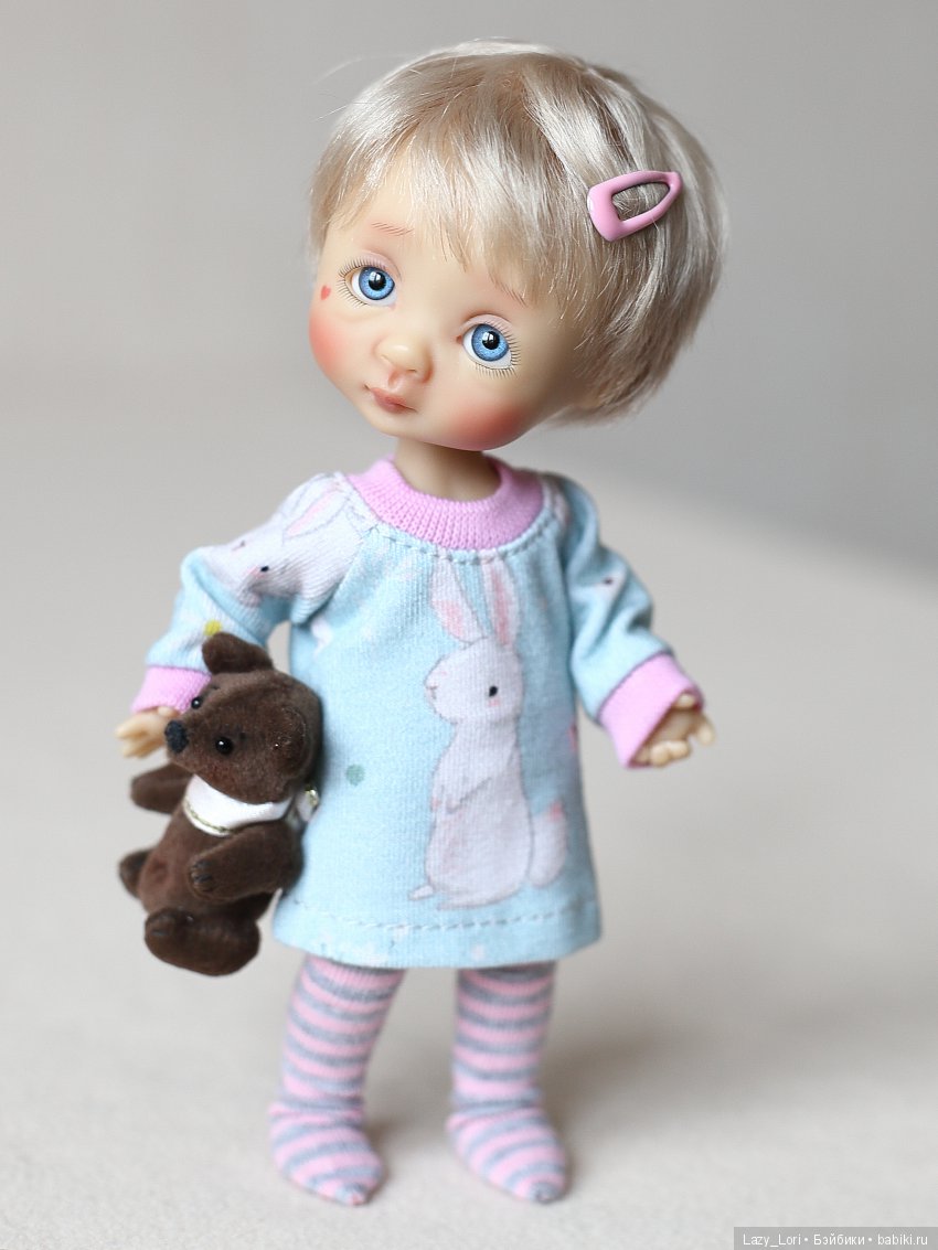 Мишка для Аришки — Куклы Nikki Britt (Никки Бритт): авторские BJD (БЖД)