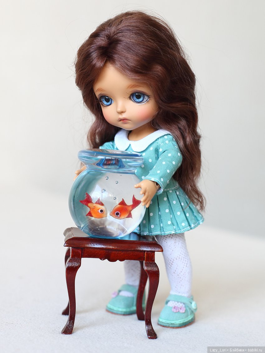 Соня и рыбки — Куклы Latidoll (Лати): BJD (БЖД) (фото 5)
