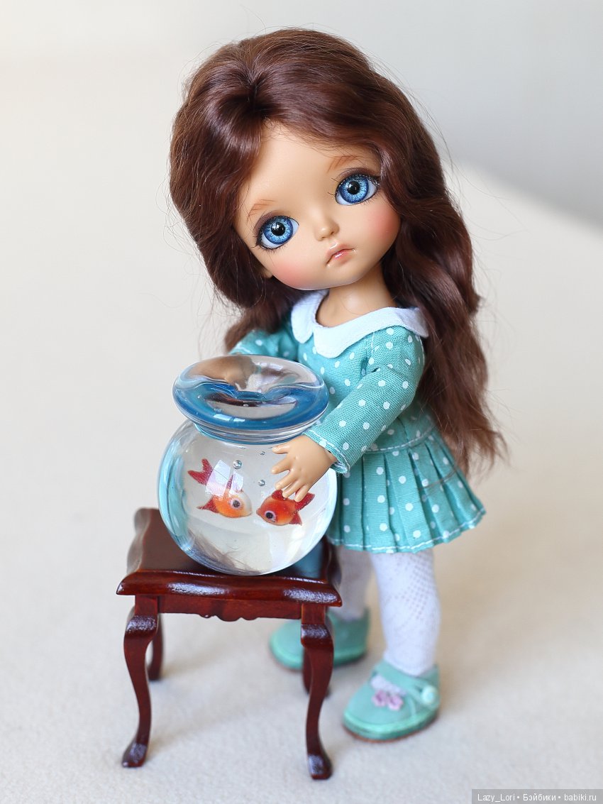 Соня и рыбки — Куклы Latidoll (Лати): BJD (БЖД) (фото 6)