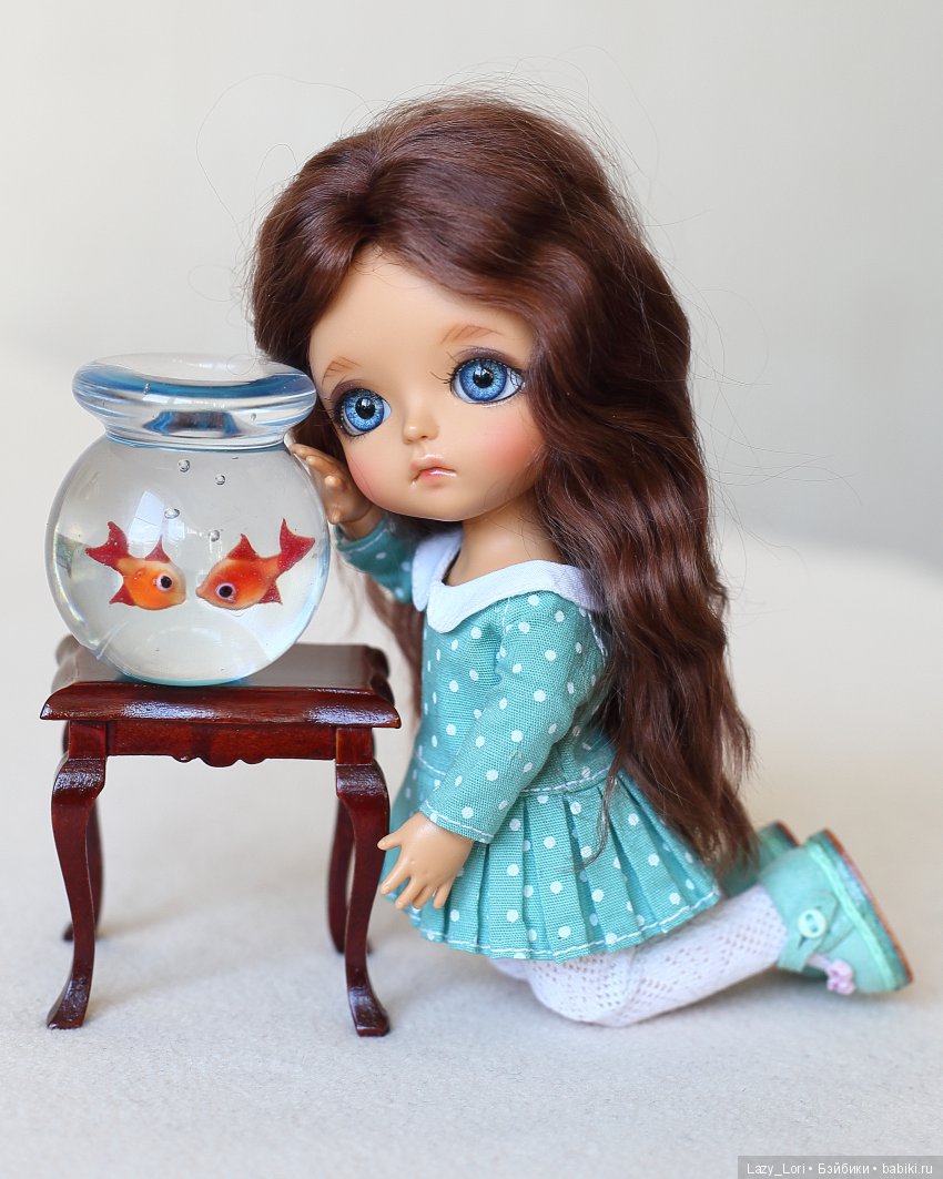 Соня и рыбки — Куклы Latidoll (Лати): BJD (БЖД) (фото 9)