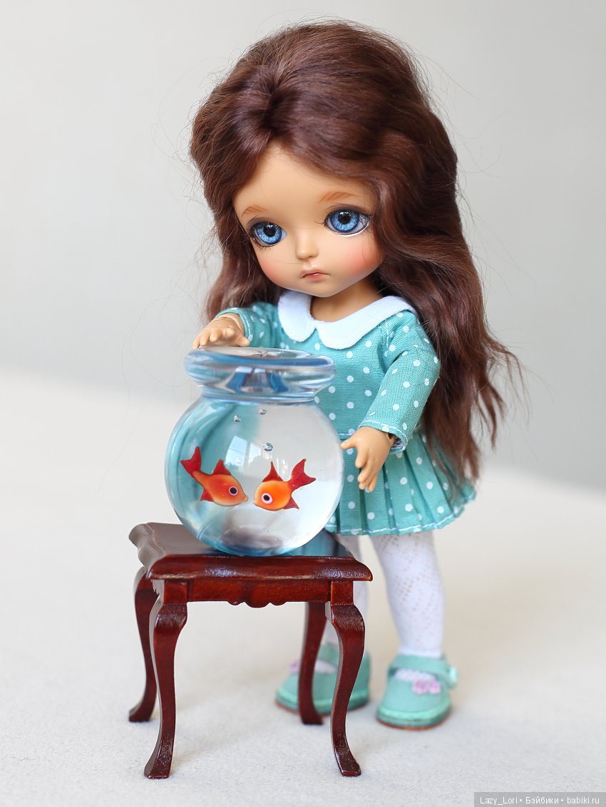 Соня и рыбки — Куклы Latidoll (Лати): BJD (БЖД) (фото 4)