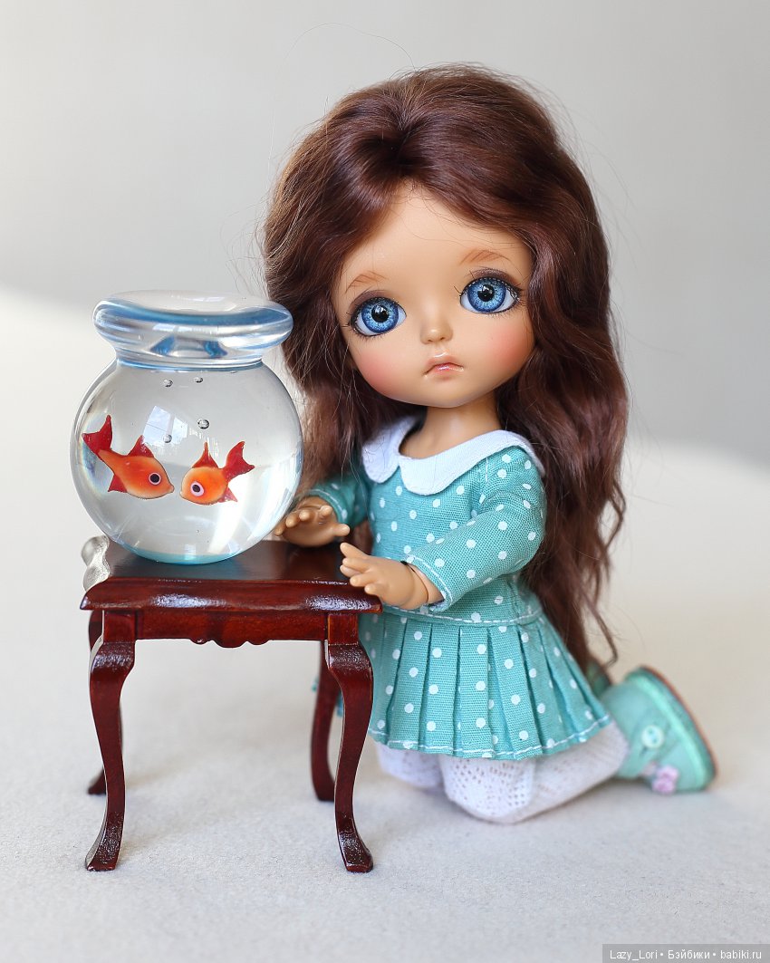 Соня и рыбки — Куклы Latidoll (Лати): BJD (БЖД) (фото 7)