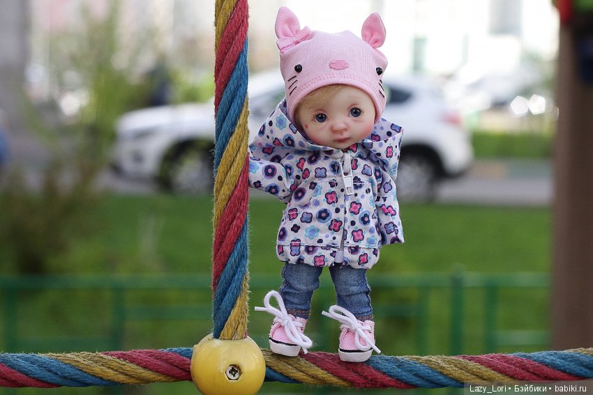 Гуляем с малышкой — Куклы Nikki Britt (Никки Бритт): авторские BJD (БЖД) (фото 9)