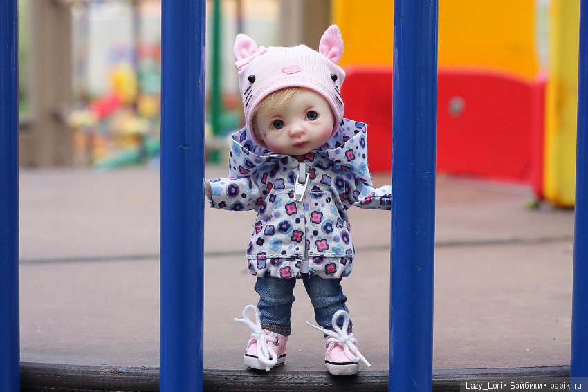 Гуляем с малышкой — Куклы Nikki Britt (Никки Бритт): авторские BJD (БЖД) (фото 4)