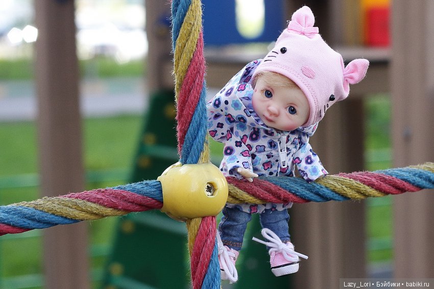 Гуляем с малышкой — Куклы Nikki Britt (Никки Бритт): авторские BJD (БЖД) (фото 7)