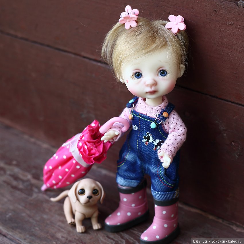 Дождь прогулке не помеха — Куклы Nikki Britt (Никки Бритт): авторские BJD (БЖД) (фото 3)