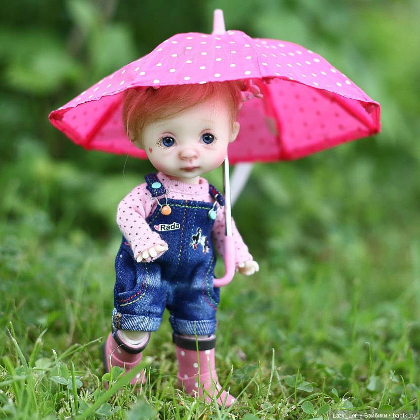 Дождь прогулке не помеха — Куклы Nikki Britt (Никки Бритт): авторские BJD (БЖД) (фото 6)