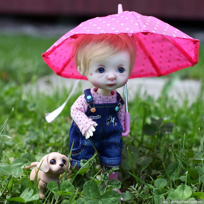 Дождь прогулке не помеха — Куклы Nikki Britt (Никки Бритт): авторские BJD (БЖД) (фото 9)