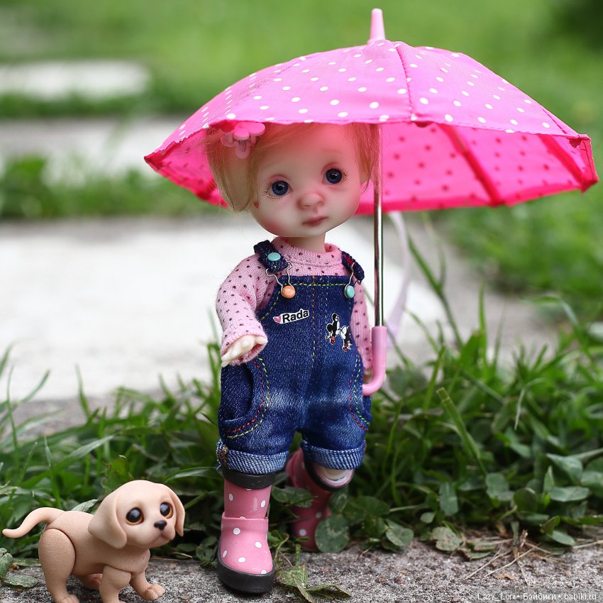 Дождь прогулке не помеха — Куклы Nikki Britt (Никки Бритт): авторские BJD (БЖД)