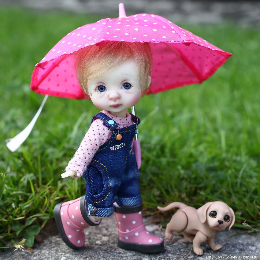 Дождь прогулке не помеха — Куклы Nikki Britt (Никки Бритт): авторские BJD (БЖД) (фото 7)