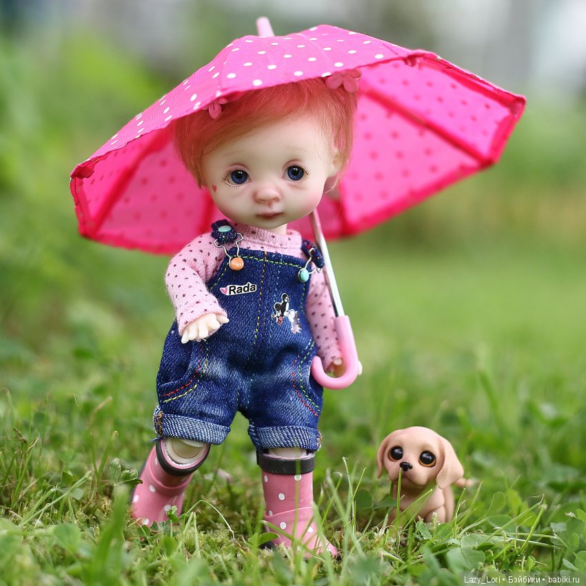 Дождь прогулке не помеха — Куклы Nikki Britt (Никки Бритт): авторские BJD (БЖД) (фото 5)