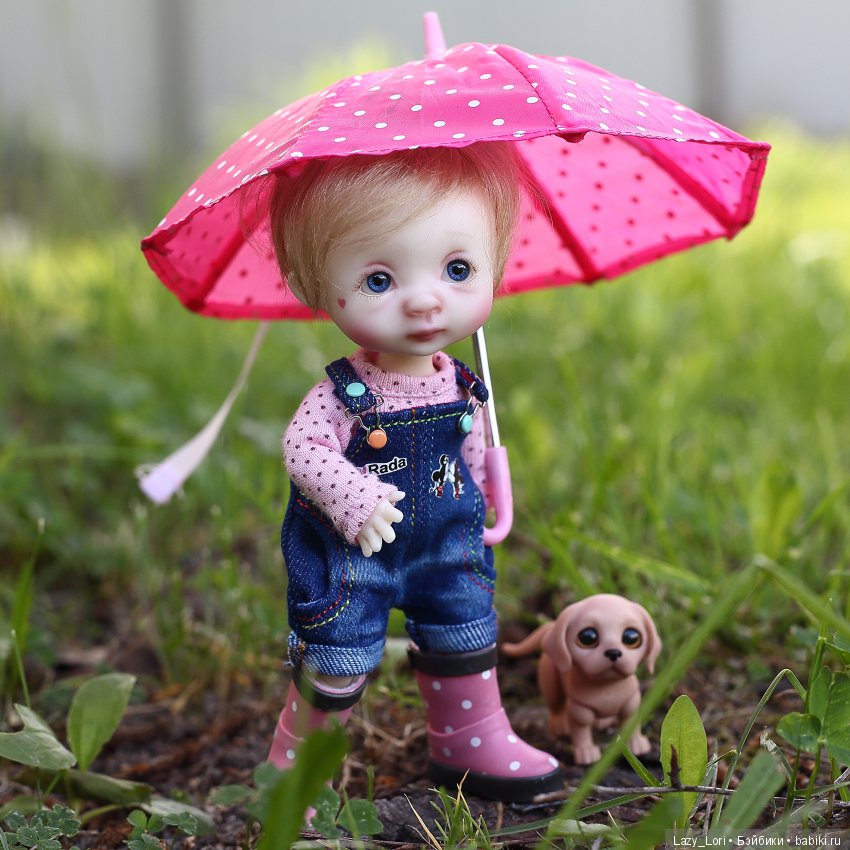 Дождь прогулке не помеха — Куклы Nikki Britt (Никки Бритт): авторские BJD (БЖД)