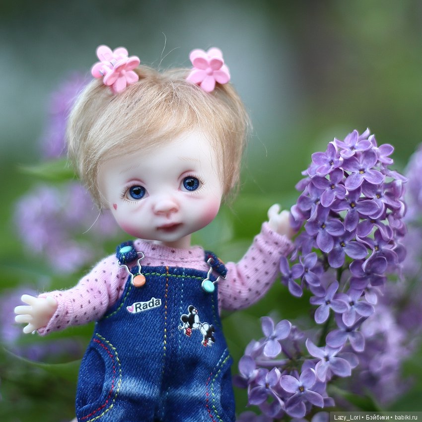 Цветы, цветы — Куклы Nikki Britt (Никки Бритт): авторские BJD (БЖД) (фото 9)