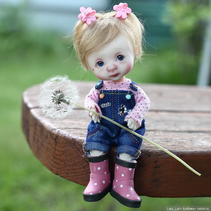 Цветы, цветы — Куклы Nikki Britt (Никки Бритт): авторские BJD (БЖД) (фото 7)