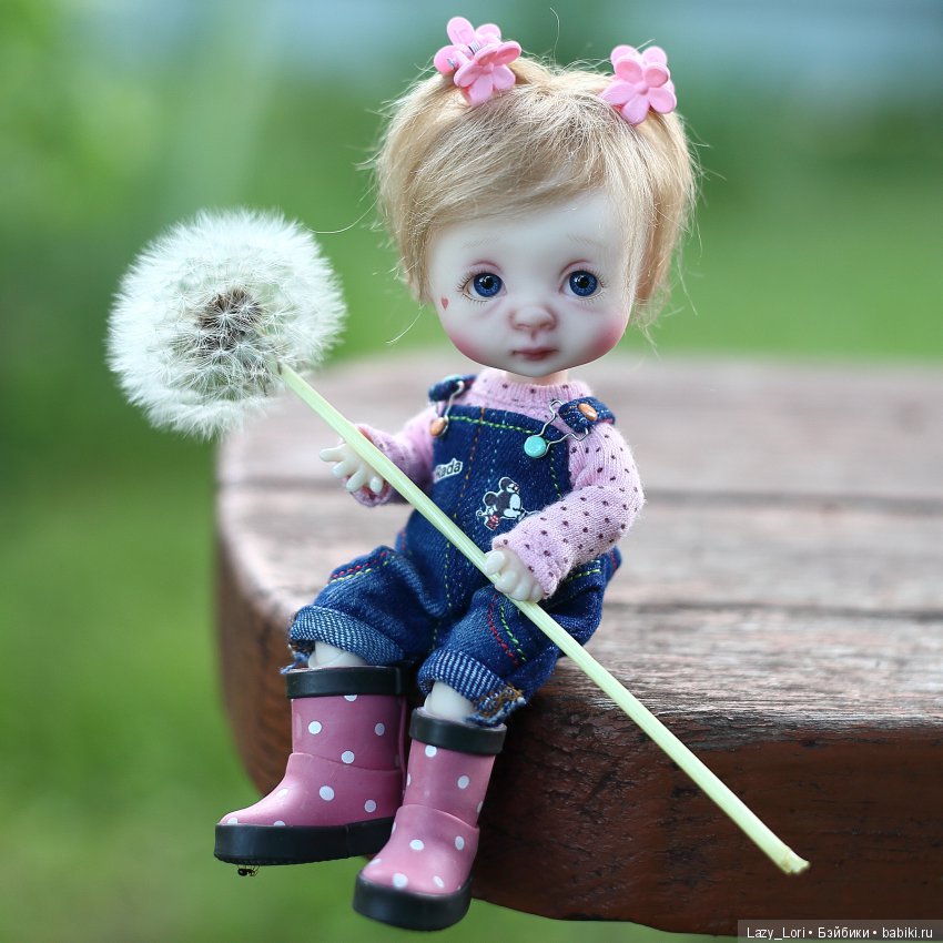 Цветы, цветы — Куклы Nikki Britt (Никки Бритт): авторские BJD (БЖД) (фото 8)