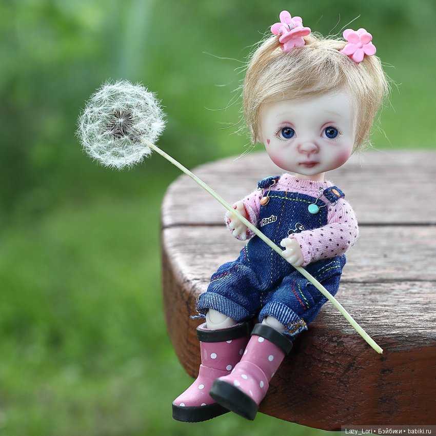 Цветы, цветы — Куклы Nikki Britt (Никки Бритт): авторские BJD (БЖД) (фото 6)