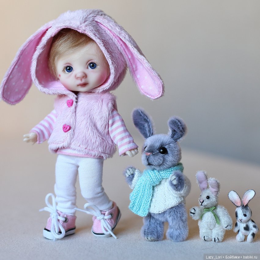 Про заек — Куклы Nikki Britt (Никки Бритт): авторские BJD (БЖД) (фото 7)