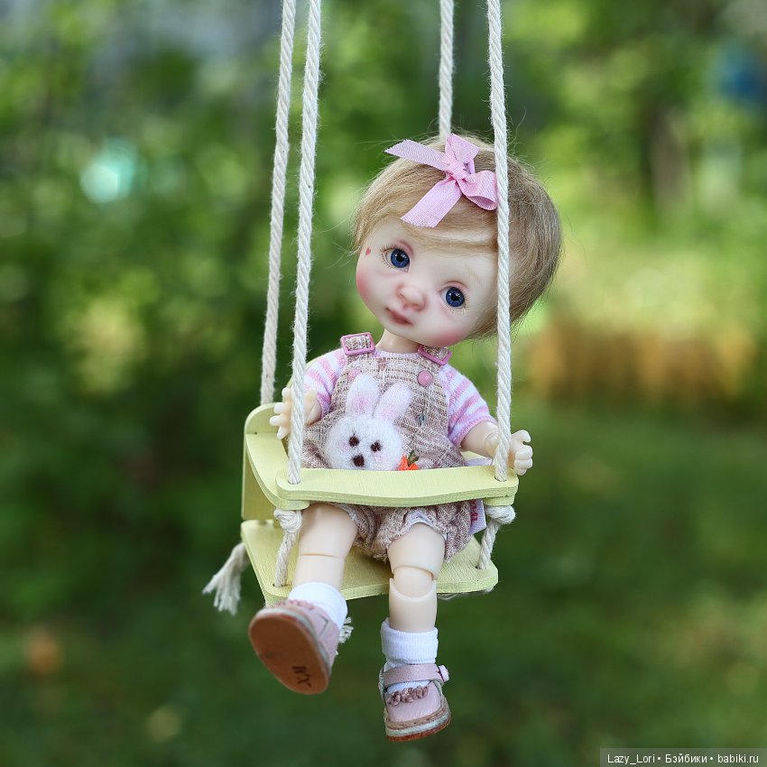 Ксюшино лето. Качели — Куклы Nikki Britt (Никки Бритт): авторские BJD (БЖД) (фото 5)