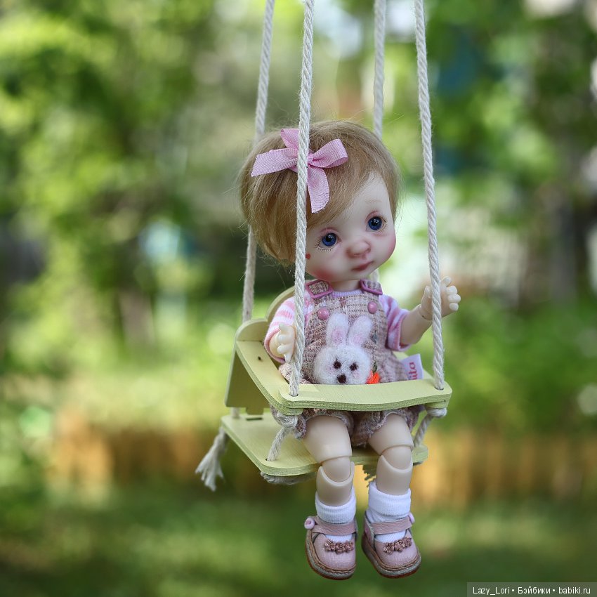 Ксюшино лето. Качели — Куклы Nikki Britt (Никки Бритт): авторские BJD (БЖД)