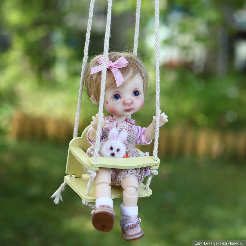 Ксюшино лето. Качели — Куклы Nikki Britt (Никки Бритт): авторские BJD (БЖД) (фото 2)