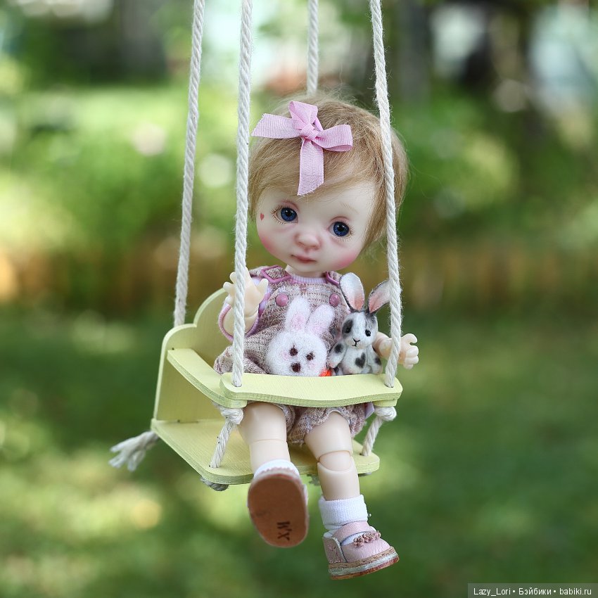 Ксюшино лето. Качели — Куклы Nikki Britt (Никки Бритт): авторские BJD (БЖД) (фото 10)