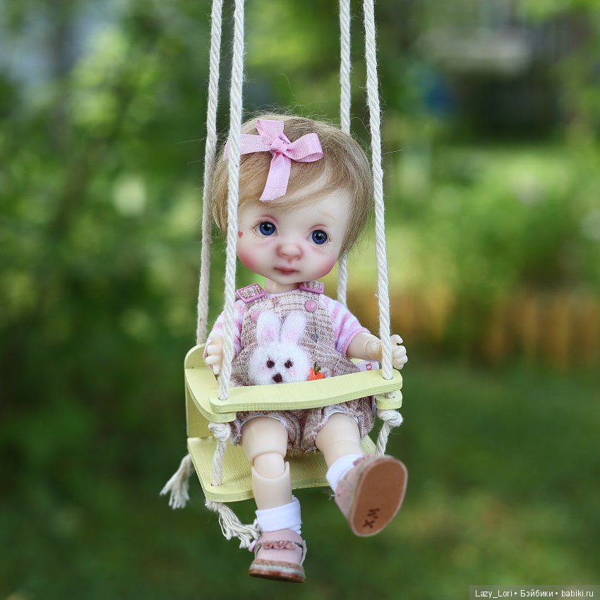 Ксюшино лето. Качели — Куклы Nikki Britt (Никки Бритт): авторские BJD (БЖД) (фото 4)