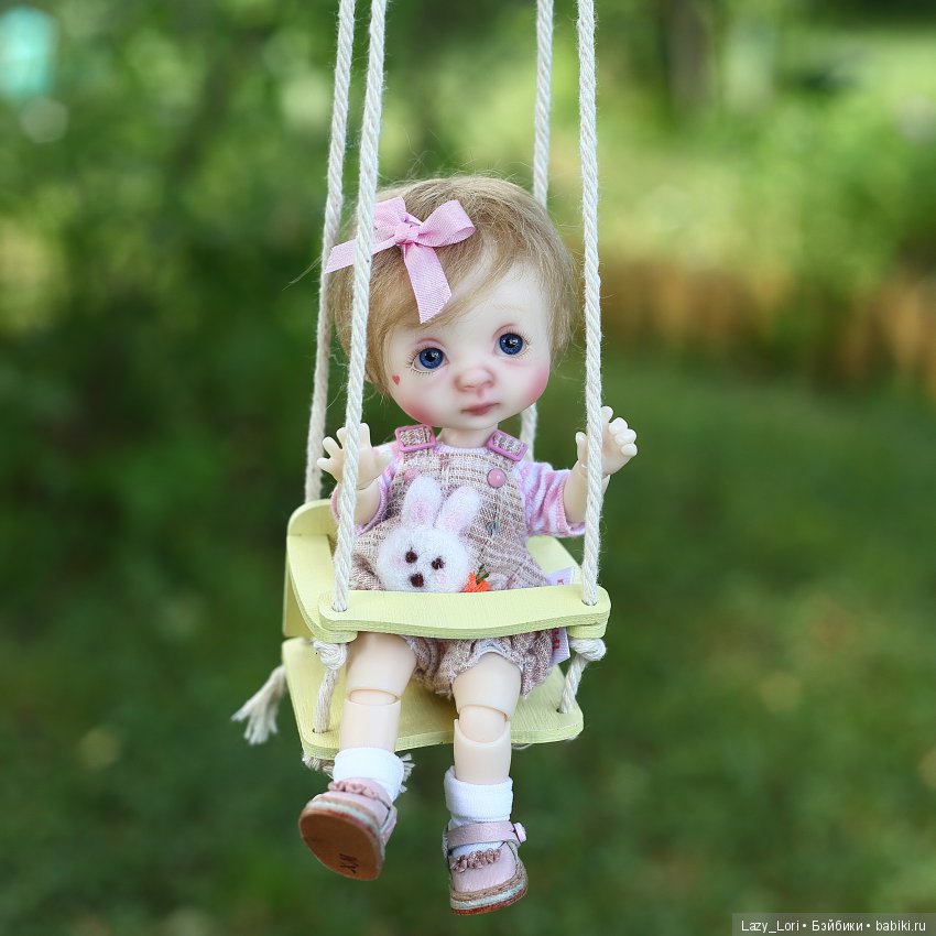 Ксюшино лето. Качели — Куклы Nikki Britt (Никки Бритт): авторские BJD (БЖД) (фото 3)