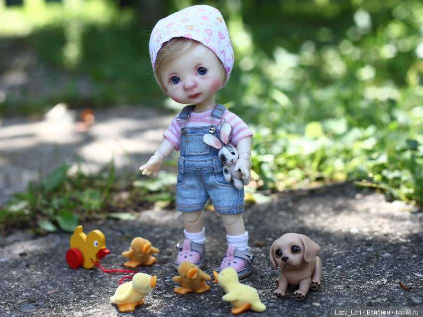 Ксюшино лето. Утята — Куклы Nikki Britt (Никки Бритт): авторские BJD (БЖД) (фото 5)