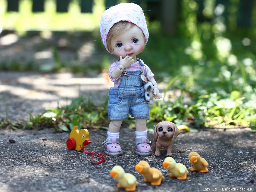 Ксюшино лето. Утята — Куклы Nikki Britt (Никки Бритт): авторские BJD (БЖД) (фото 3)